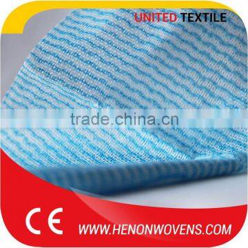 Good Drapability Bamboo Fiber Color Mesh Non Woven Spunlace Fabric