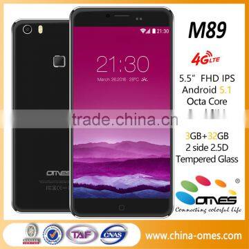 M89 hot sale High End Smartphone octa core 5.5 inch unlocked cell phone 4g