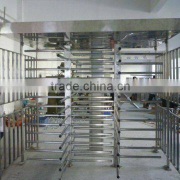 CE Approved Stainles Steel Full Height Turnstile Gate