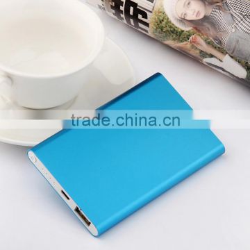 Hot 2016 promotional gifts 5000mah protable charger power bank for Iphone smartphone