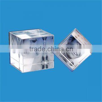 Elegant Block Beautiful Glass 3d Crystal Photo Frame photo-3