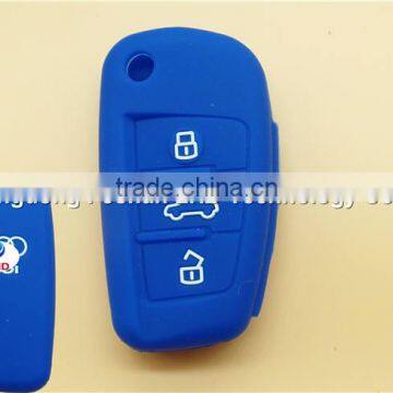 Silicone key Cover Skin Jacket fit for 3 Button Remote silicone car key cover case                        
                                                Quality Choice