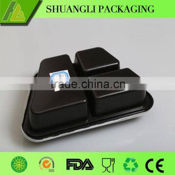 Black to go Container Environmental Plastic Food Container photo-3