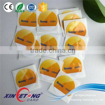 High Frequency RFID tag 13.56MKz Ntag213 NFC Tag Sticker