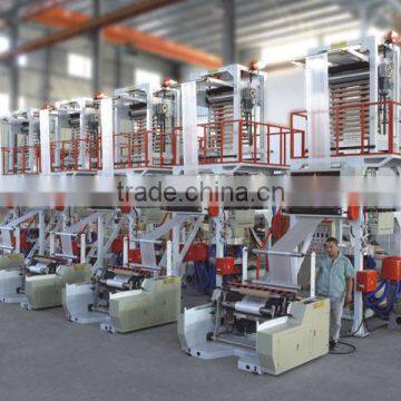 CE certificated FULL AUTOMATIC SHRINK FILM BLOWING MACHINE