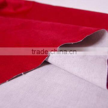 100% polyester warp knitting suede fabric combined with TC suede sofa fabric                        
                                                Quality Choice