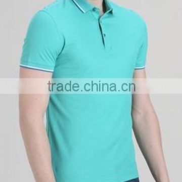 Functional cotton polo shirts with quick dry ,moisture transfer function