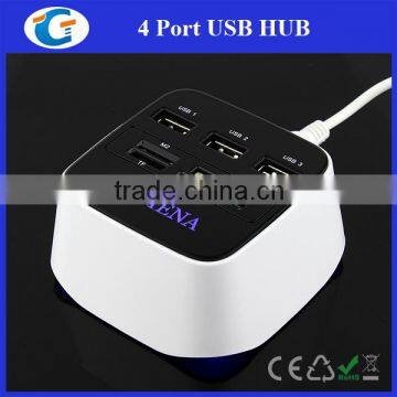 2.0 multi hub usb with 3 ports & card readers