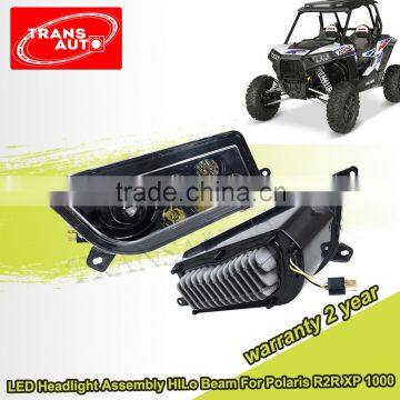 Assembly Hi/Lo Beam 35W LED Headlight for Polaris RZR XP 1000