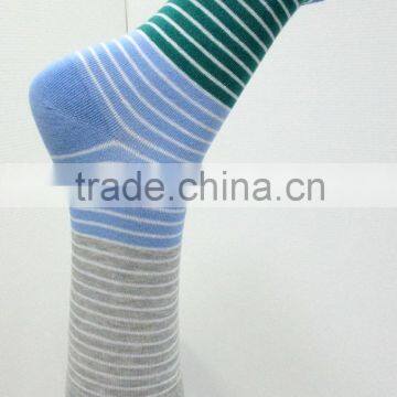 classic high quality striped men OEM dress socks