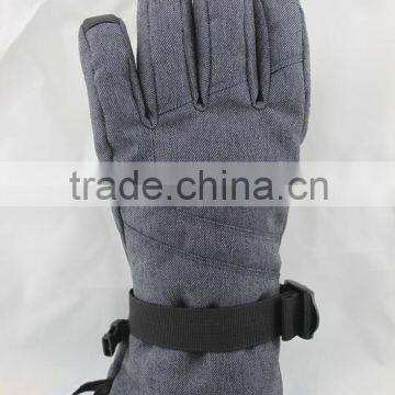 Outdoor sports gloves wrist hook and loop belt comfortable feeling