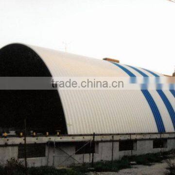 PRO steel bending machine and arch building project