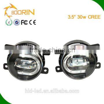 China direct supplier auto car parts led drl fog light/fog lamp/daytime running light for toyota corolla