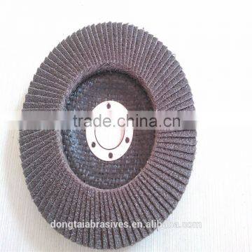 4 inch Sharp Flap Disc Calcined produced by automatic machines