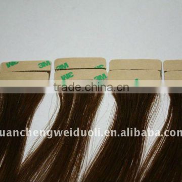 Cheap price human hair Pu skin weft 5A quality 100% virgin brazilian hair