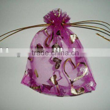 Organza wedding favor bags / gift bags / mesh bag /lilac gift bag