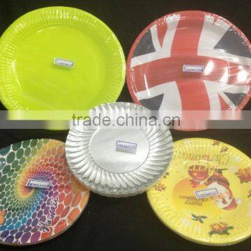 printed paper plates