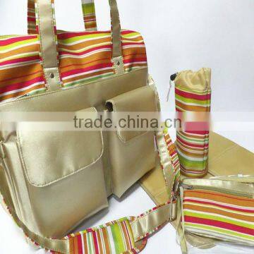 Fashion Stripe Mother Bag