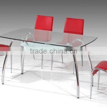 8mm 10mm 12mm cutting rectangle glass tea table design for office or dining room glass table