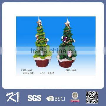 hot new product for 2015 christmas tree shaped supplying christmas candles for christmas decoration