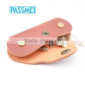 2016 New Fashion Key Holder , Genuine Leather Key Ring Holder, Unisex Key Holder Quality Choice