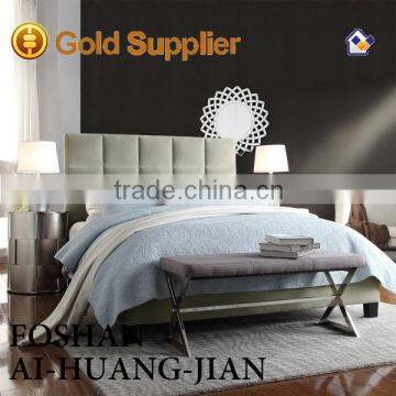 alibaba foshan new product europe style design leather bed price