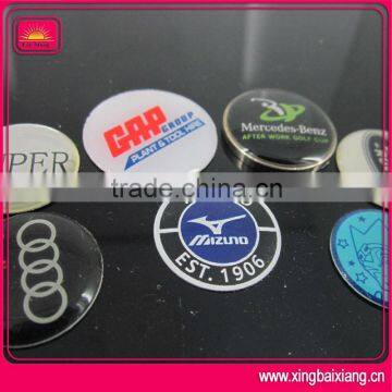 Waterproof clear epoxy resin sticker