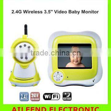 3.5'' LCD Wireless Night Vision Video Camera Baby Monitor Security Cameras Receiver with High-definition Digital Baby Camera                        
                                                Quality Choice