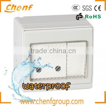 CE Approval Electric Bathroom Waterproof Switch