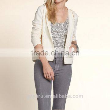 Lady Brand New Design Fashion Casual Blouse and Tops Woman Plus Size Xxxl Hoodies With Zipper photo-3