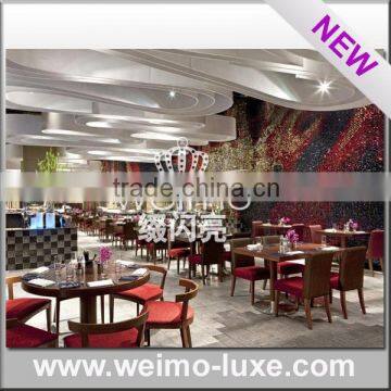 Decorative sequin wall panel for hotel reception decorations