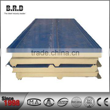 Core insulation PU FOAM board laminated with sandwich panel plate iron sheet galvanized treatment