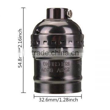 E27 Vintage Lamp Base Holder Pendant Bulb DIY Light Screw Socket photo-4