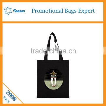 Korean China Blank Canvas Wholesale Tote Bags /High Quanlity 600d Polyester Canvas Tote Bag Supplier's Choice photo-2