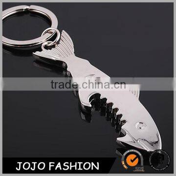 Alibaba Supplier Light Metal Jewelry Shark Keychain