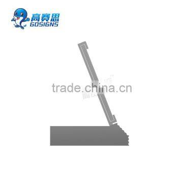 Practical Counter Restaurant Metal Table Sign Holder photo-4