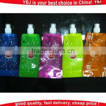 food grade colorful water bag with logo printing drinking water bag