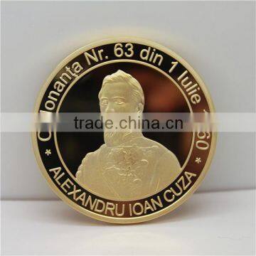 Custom Made Gold Plated Souvenir Coin