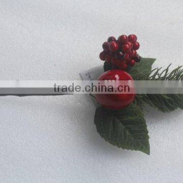 Shop Christmas Ornamental Plastic Fruit branch