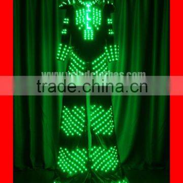 Stilt Walker Stage Show Dancing Robot LED Performer Costume