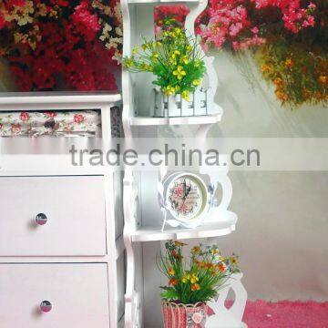 the Corner MDF Carve Five Tier Flower ,plant Display Shelf photo-6