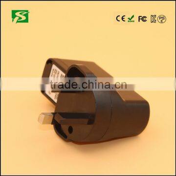 CE,RoHS approved !! UK 3 pin portable multi power charger