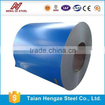 prepainted cold rolled steel coil/ ppgi stock/color coated steel coil
