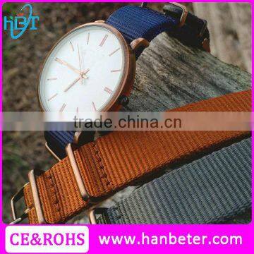 Ultra simple slim unisex watch can customize your logo men watch with removable strap