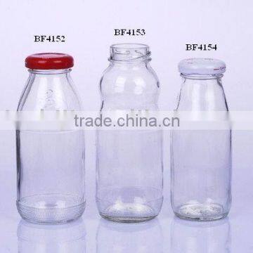Glass beverage bottles