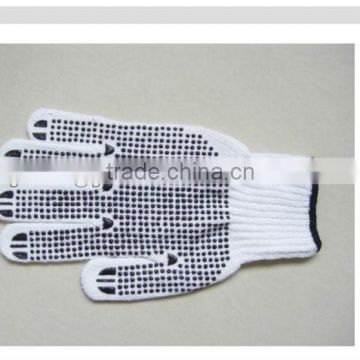 pvc dotted palm gloves