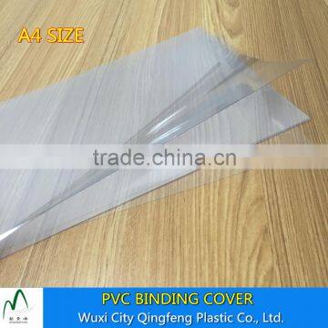 Transparent Binding Covers 125mic 150mic 180mic 200mic 300mic A4 Thermal Book Binding Sheets