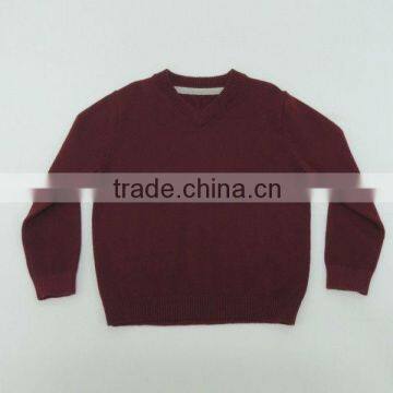 TYC039 2013 Fashion pullover sweater with maroon and cheap