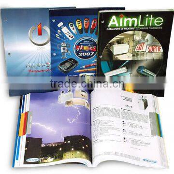 2014 mini offset printing machine price promotional fasion magazine printing