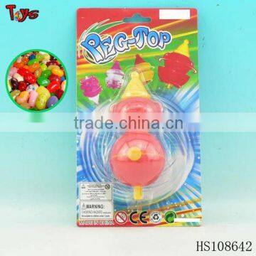 Cartoon top mini candy toy